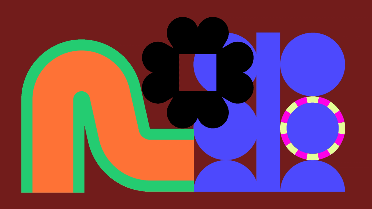 Colourful geometric artwork used by Figma for its article about reusable agent skills